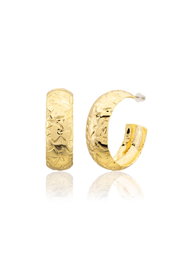 Heliophilia Silver Pendientes Dorados YDKP2036